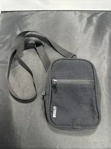 Brixley Crossbody Sling Bag Black Mini Backpack Convertible Adjustable Strap