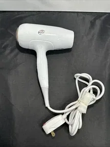 T3 Micro Hair Dryer Model 76800 White Rose Gold Ionic Blow Dryer Tested Works