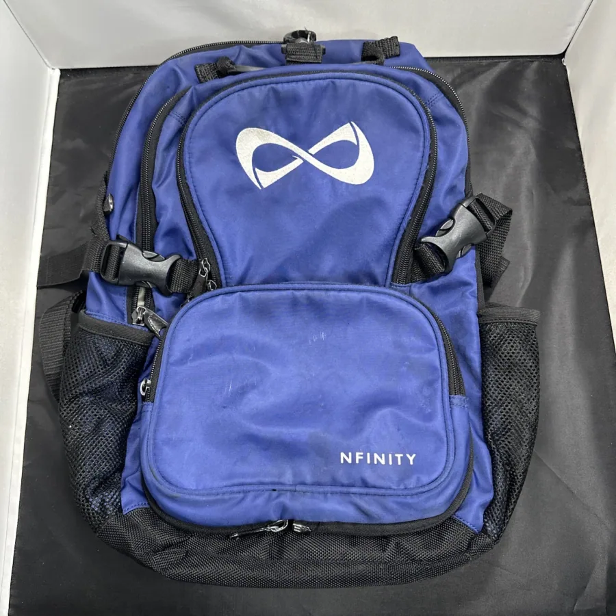Nfinity Infinity Classic Cheer Backpack For Cheerleading - Backpack Royal Blue